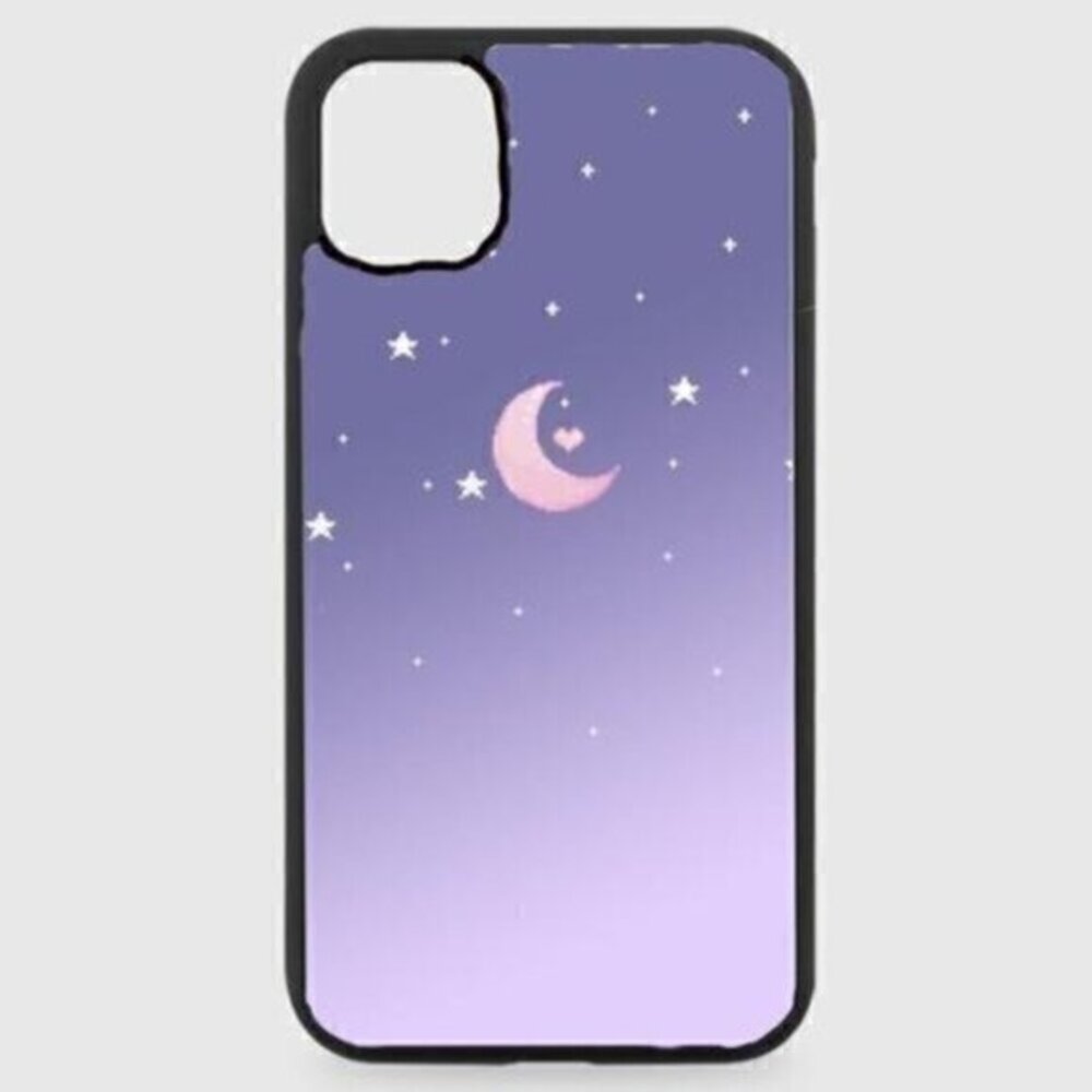 Kawaii starry night phone case